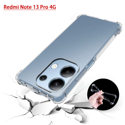Ốp lưng dành cho Xiaomi Redmi Note 13 4G, Xiaomi Redmi Note 13 Pro 4G dẻo trong chống sốc cao cấp -Hàng chính hãng