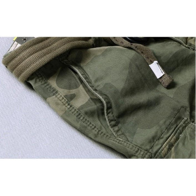 Quần short túi hộp_ngắn( kèm thắt lưng)_dã ngoại