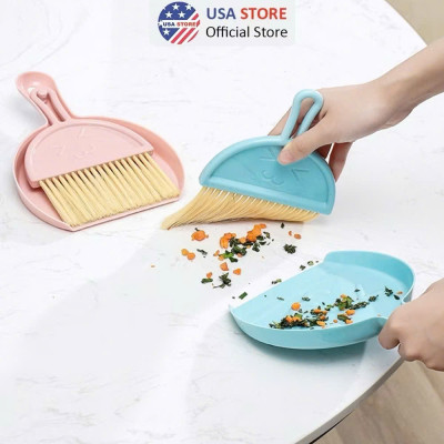 Bộ Chổi Và Xẻng Quét Tròn Mới - Quét Bàn Thờ, VĂN PHÒNG - Chổi Và Ki Quét Bụi Mini Hốt Rác Vệ Sinh Nhà Cửa - Hàng Chính Hãng MINIIN