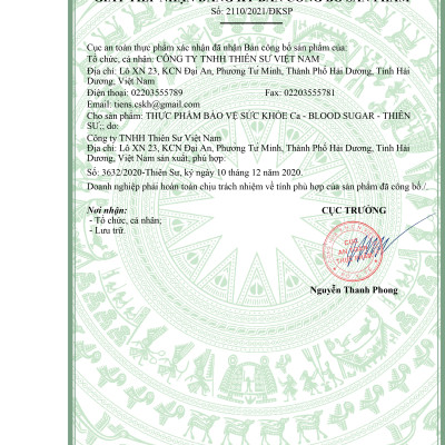 Canxi giúp điều hòa đường huyết - Thiên Sư. TPBVSK Ca - Blood Sugar - Thiên Sư. Ổn định đường huyết, phòng biến chứng tiêu đường.