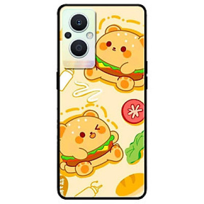 Ốp lưng dành cho Oppo A16K - Oppo A36 / A76 - Oppo Reno 7z 5G - Gấu Hamber