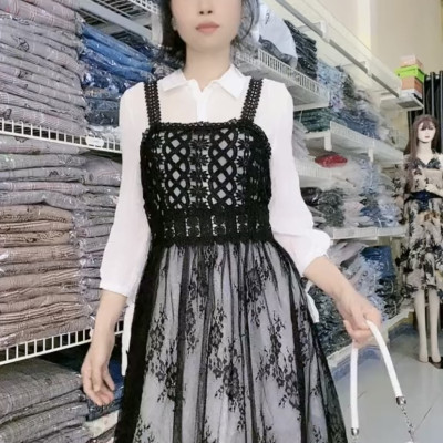 Set đầm yếm cao cấp Myqlothing.