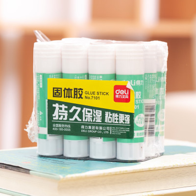 Hồ Khô Học Sinh Pva Deli 12 Lọ/Hộp 7101Z