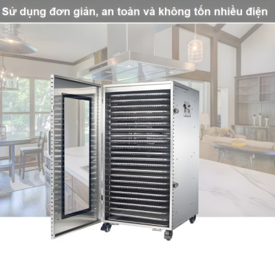 Máy sấy thực phẩm dung tích 210 lít, 22 khay thương hiệu Mỹ cao cấp Septree DBC-22A - Hàng Nhập Khẩu