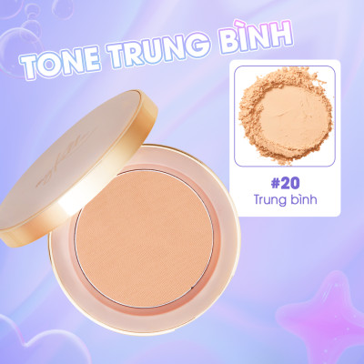 Phấn Phủ Nén Trang Điểm myKella TINTED MAGIC C RYSTA.L Giữ Lớp Makeup Lâu Trôi Cả Ngày
