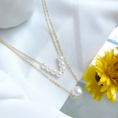 Dây chuyền ngọc trai phong cách Hàn Quốc