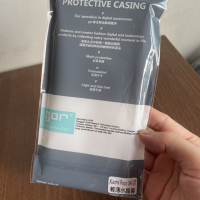 Ốp lưng silicon cho Xiaomi Poco X4 GT dẻo Gor Bảo vệ camera trong suốt Hàng nhập khẩu