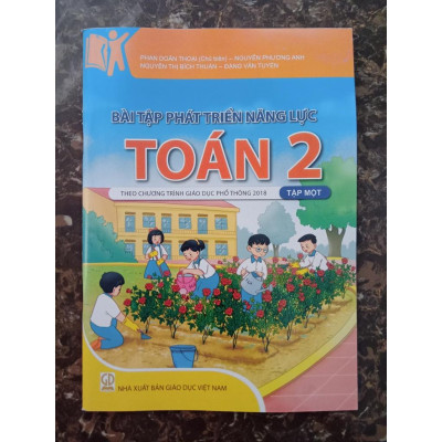 Sách - Bài tập phát triển năng lực môn Toán lớp 2 tập 1 - Theo chương trình giáo dục phổ thông 2018