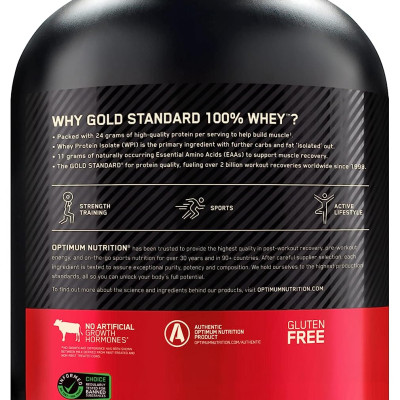 Thực Phẩm Bổ Sung Optimum Nutrition Gold Standard 100% Whey 5lb (2.27kg)