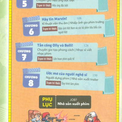 Lựa Chọn Cho Tương Lai: Job? - Nhà Sản Xuất Phim (Tranh màu)