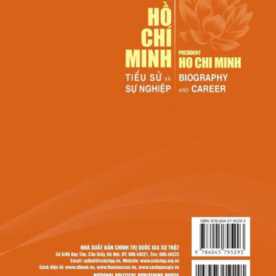Sách - Chủ Tịch Hồ Chí Minh - Tiểu Sử Và Sự Nghiệp President Ho Chi Minh - Biography And Career (Song Ngữ Việt - Anh)