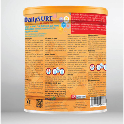 Sữa non bổ sung tổ yến Wincofood DailySURE (800g/lon)