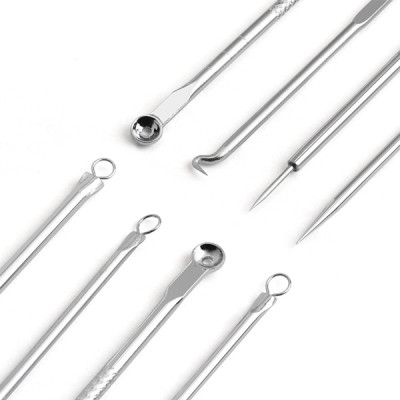 Bộ 4 Cây Nặn Mụn Lấy Mụn 8 Đầu Tiện Lợi Chuẩn Spa