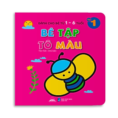 Sách - Bé Tập Tô Màu - Combo 6 Quyển Cho Bé