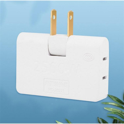 Bộ Chia Ổ Cắm Điện Dẹp 1 Ra 3 2500W Xoay 180 Độ