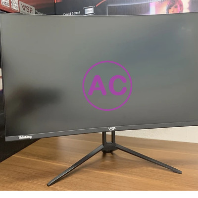 Màn hình máy tính LCD VSP VL24 Cong Full Viền (1920x1080, 75Hz, HDMI, VGA) - Hàng Chính Hãng