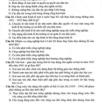 Trả Lời Câu Hỏi Lịch Sử Lớp 9 - Tự Luận & Trắc Nghiệm (Dùng Chung Cho Các Bộ SGK Hiện Hành) (HA)