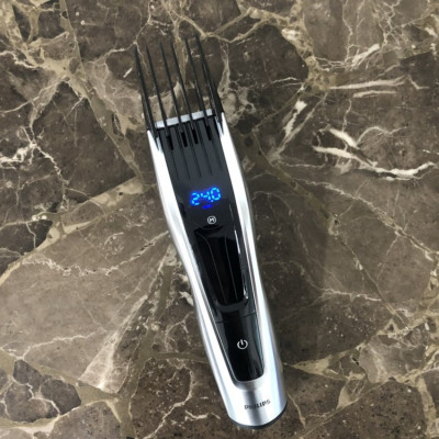 Tông đơ cắt tóc Dualcut, Titanium, Series 9000 Thương hiệu Hà Lan cao cấp Philips - HC9450 - Hàng Nhập Khẩu (Bảo hành 24 Tháng)