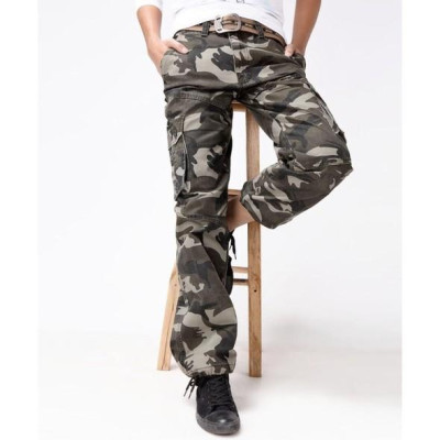 Quần dài túi hộp dã ngoại_sinh tồn