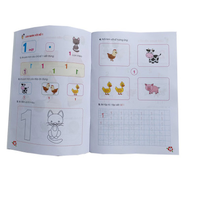 Sách - Bé học toán (Hành trang cho bé tự tin vào lớp 1)