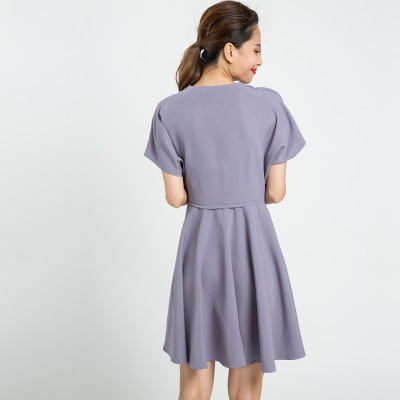 Đầm Xoè Cao Cấp Thời trang thiết kế Hity DRE076 (Tím Violet)