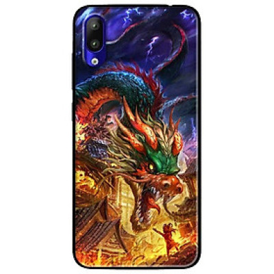 Ốp lưng dành cho Vsmart Start mẫu Rồng Nổi Giận