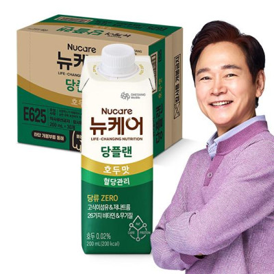 Sữa hạt dinh dưỡng Nucare dành cho người tiểu đường Glucose Plan Daesang Wellife hộp 200ml