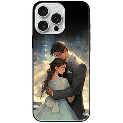 Ốp lưng cho iPhone 14 - iPhone 14 Plus - iPhone 14 Pro - iPhone 14 Pro Max - Couple Ôm Nhau - Hàng Chính Hãng