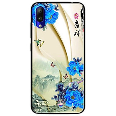 Ốp lưng dành cho Vsmart Start mẫu Hoa Xanh và Bướm