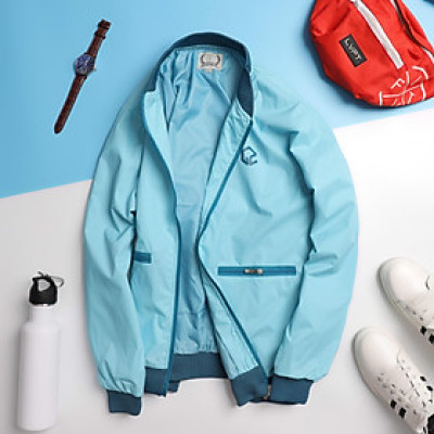 Áo khoác dù 2 lớp chống thấm nước cho cả nam và nữ cao cấp BD35