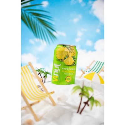 VINUT Combo Mix Lốc 6 Vị Nước Ép Trái Cây Tươi  330ml x 6