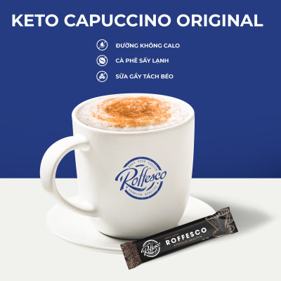 Cappuccino Dành Cho Người Ăn Kiêng Vị Truyền Thống Hộp 10 Gói 200g