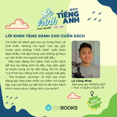 Sách - Lộ Trình Học Tiếng Anh Cho Người Mất Gốc (The English Journey) - Nguyễn Thị Xuân Quỳnh - Zenbooks