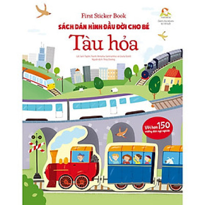 First Sticker Book - Sách Dán Hình Đầu Đời Cho Bé - Tàu Hỏa