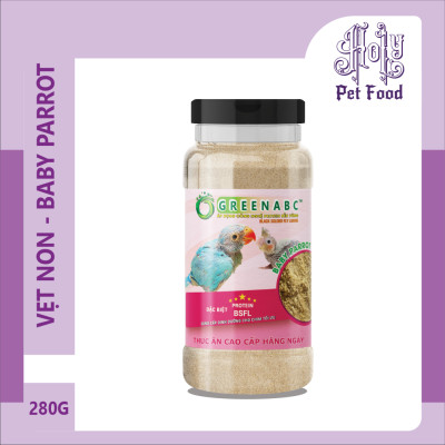 Thức ăn cho VẸT NON, CHIM NON, Baby Parrot - tăng cường hấp thu, tăng đề kháng - hộp 280g