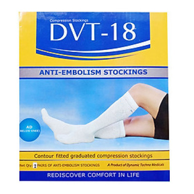Vớ y khoa | Vớ phòng huyết khối DVT 18 AD-Tới đầu gối