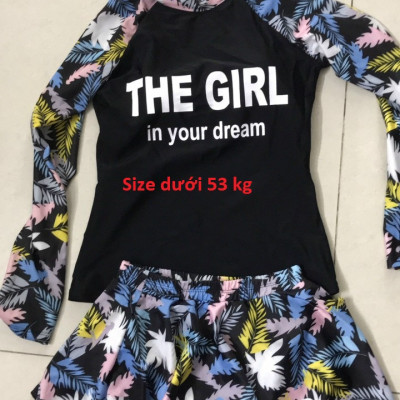 Đồ Tắm Biển Đi Bơi Dài Tay Che Nắng