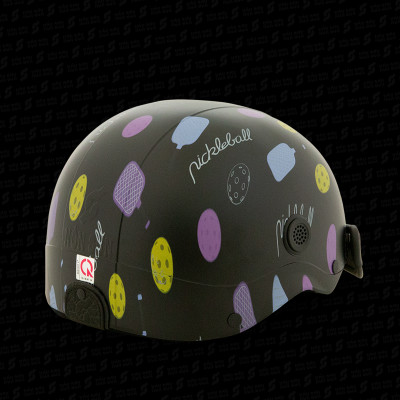 ƯU ĐÃI - Mũ bảo hiểm lỗ thông gió hoa văn chính hãng NÓN SƠN AMP-ĐN120