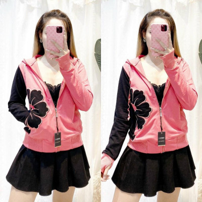 Áo khoác nỉ thun coton da cá chống nắng cao cấp nhiều màu  MS02 Freesize 40- 56kg