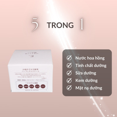 Kem dưỡng da organic E. Perfect Cream No2- All in one - xuất xứ Nhật Bản - 50gam