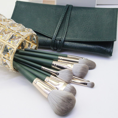 Bộ Cọ Makeup 14 Cây Cán Xanh Cao Cấp Lông Siêu Mịn Tiện Dụng Đầy Đủ Chức Năng Trang Điểm Cá Nhân Hiệu Quả  DRU - Hàng Chính Hãng