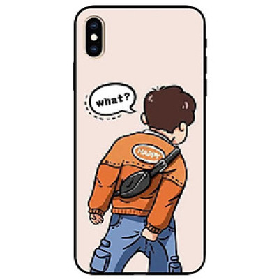 Ốp lưng dành cho Iphone X - Xs - Xs Max - XR - 11 - 11 Pro Max - Hình Cặp Áo Cam Đỏ - Hàng Chính Hãng