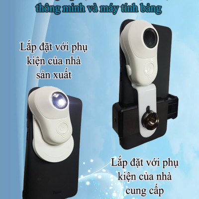 Dermoscopy - Thiết bị soi da tích hợp điện thoại và máy tính bảng MoleScope II