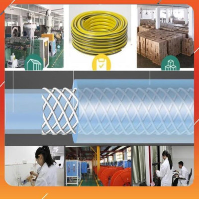 Vòi Xịt️Evoucher Bộ dây vòi xịt nước rửa xe, tưới cây , tăng áp 3 lần, loại 3m, 5m 206236 đầu đồng,cút đồng+  đai