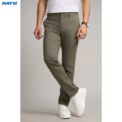 Quần kaki nam May 10 không ly mã 020124264KL 3KD