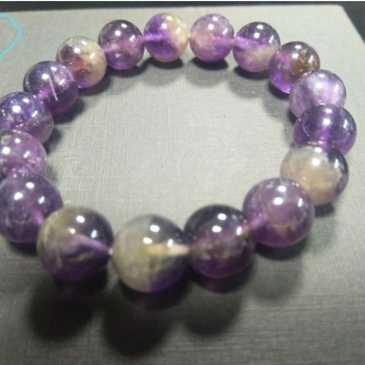 Vòng đeo tay thạch anh tím thiên nhiên - 1