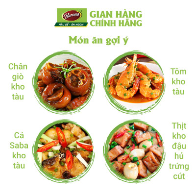 Combo 3 gói Xốt Gia Vị Hoàn Chỉnh - Thịt Kho Tàu 80g