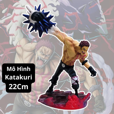 Mô Hình Katakuri Tư Thế Chiến Đấu 22cm Mô hình One Piece Cao Cấp, Figure Mô Hình Anmie One Piece Luffy Vua Hải Tặc