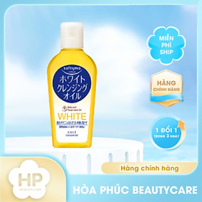 Dầu Tẩy Trang Dưỡng Trắng Da Kosé Softymo White Cleansing Oil NC (230 mL)