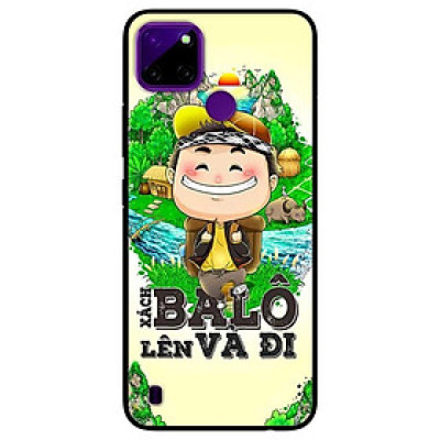 Ốp lưng dành cho Realme C21Y - C25Y mẫu Xách Balo Lên Nam